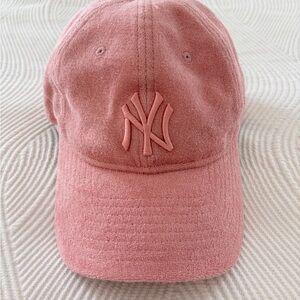 New Era Ball Cap- Dusty Rose Terry Cloth